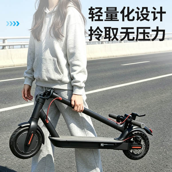 Mini Scooter elétrico do mesmo modelo adulto estudante adolescente pode dobrar duas rodas de travagem dupla caminhadas de longa duração