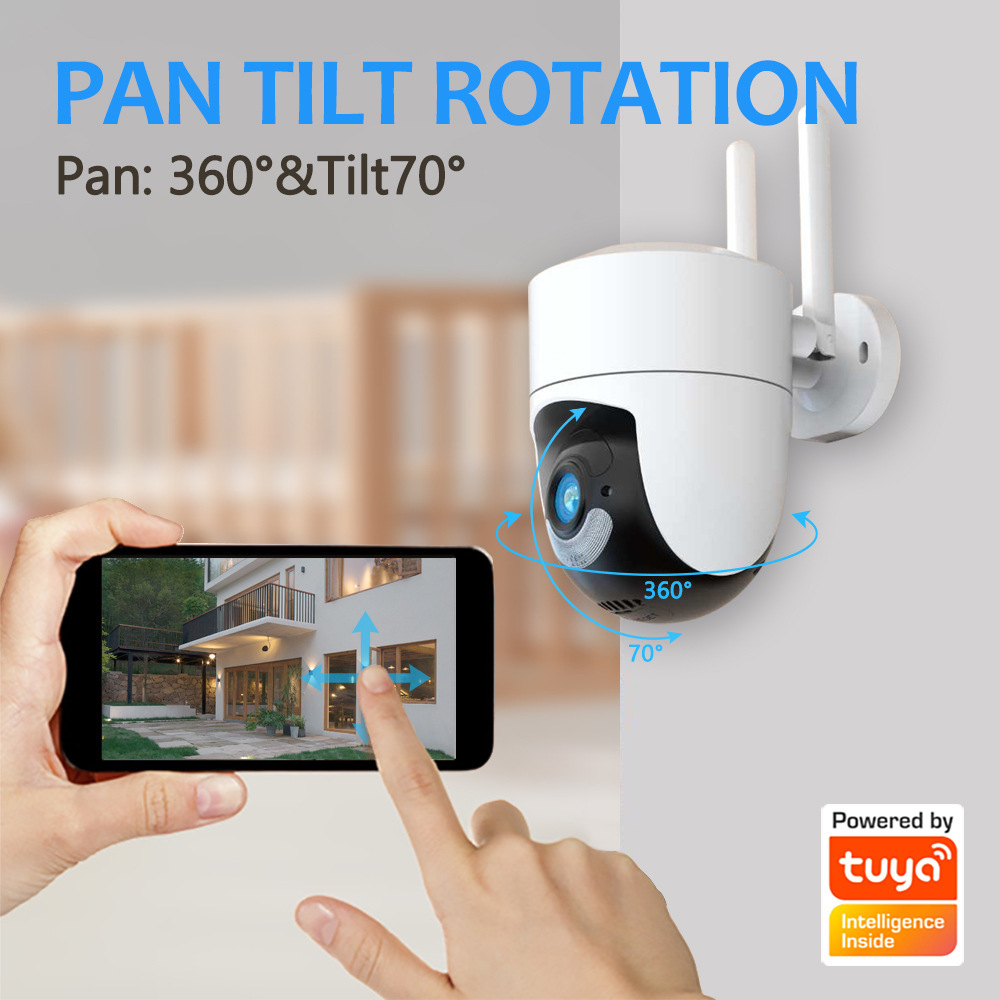 Tuya Graphic WIFI Monitoramento Kit Câmeras Telemóvel Telemóvel Comércio Remoto Doméstico de Alta Definição Monitor Interno