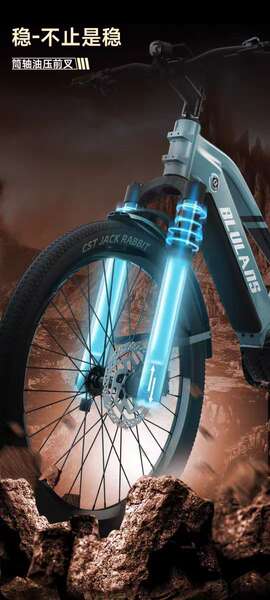 Blulans Blu-ray elétrico assistido mountainbike X6lite motor intermediário 250w viagem de longa distância 36v20ah