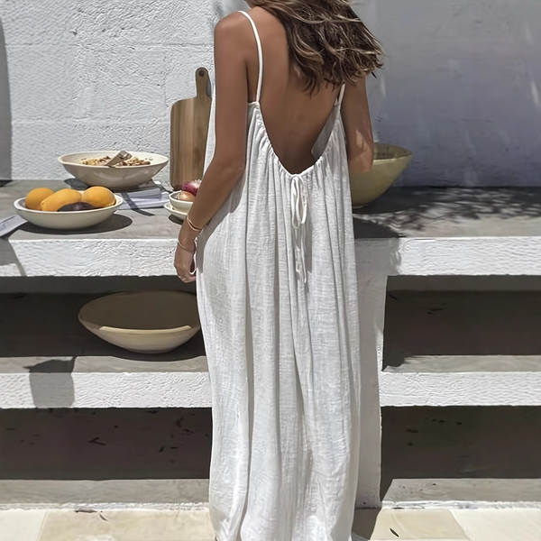2026 Amazônia gelado rugido pano de sol pano de sol pendurado com vestido de praia longas roupas de férias relaxante vestido de casa