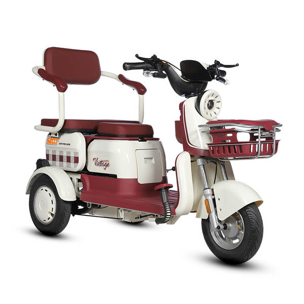 Novo modelo nacional elétrico de três rodas adulto senhora entrega crianças para casa com mini recreativo caminhão elétrico de garrafas
