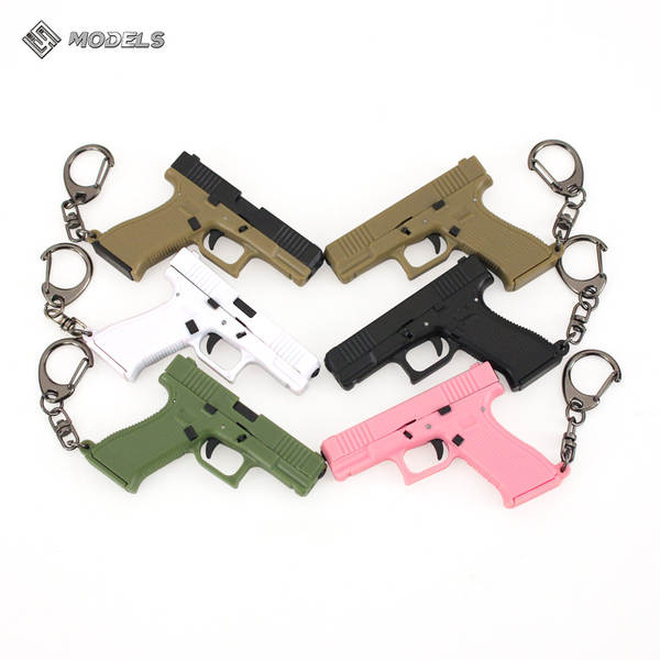 Pequenas peças de rolamento GLOCK plástico modelo de rolamento brinquedo G17 Glock chave de rolamento fonte de comércio exterior