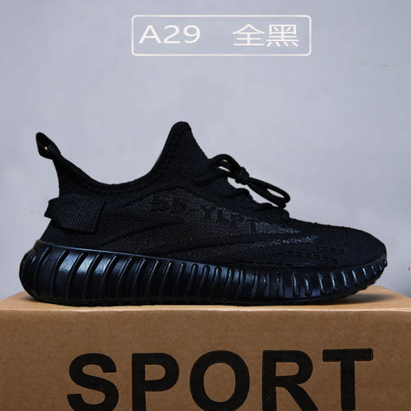 Grandes sapatos de coco para homens e mulheres do mesmo modelo de tecelagem de tela de sapatos de esportes transfronteiriços fábrica de sapatos de corrida com 100 peças básicas em dinheiro