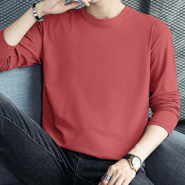 Camiseta Masculina de Manga Longa