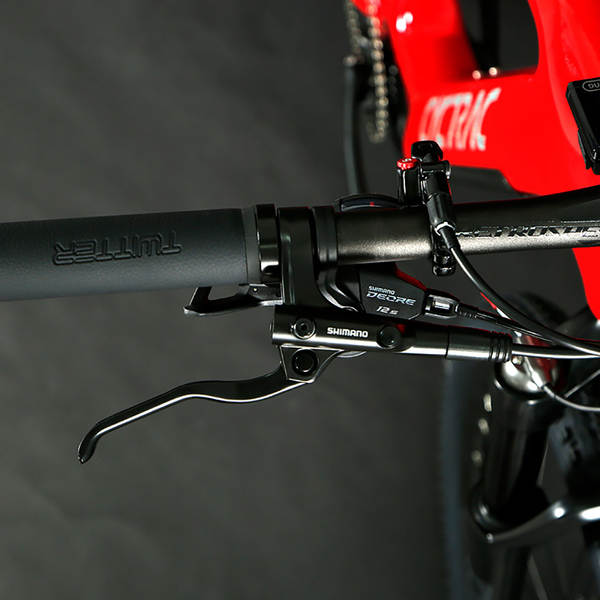 Bicicleta de Montanha Elétrica Carbono