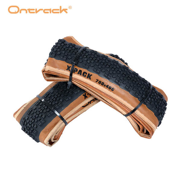 Pneus de borracha dobráveis para bicicletas Ontrack GRAVEL 700X38\40\45