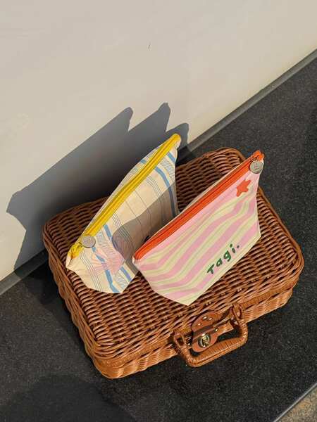 Tagi. "Tapi Star" impressão bonita de tiras portáteis embalagem compartilhada 4 pacotes de sacos de retenção