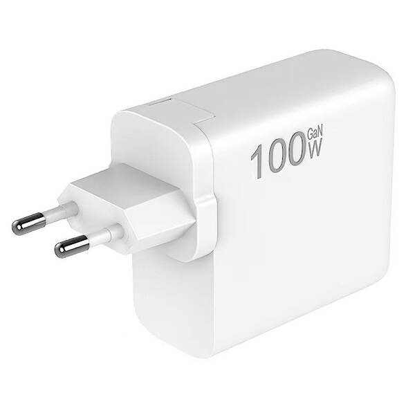 100W Nitrogênio PD Carregador 100W Alta Potência Folding Foot Duplo USB+ Carregador Duplo PD 100W Carregador Direto