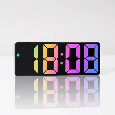 Relógio eletrônico transfronteiriço novo relógio eletrônico simples relógio multifuncional LED relógio multi-set relógio 9 polegadas relógio 2802