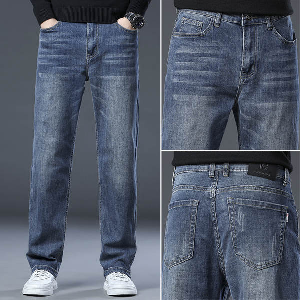 Calça jeans reta masculina