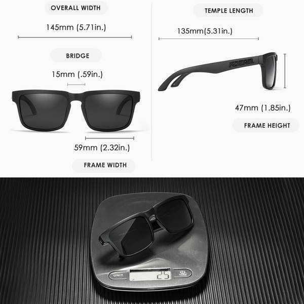 Óculos de sol KDEAM clássicos para homens e mulheres KD332