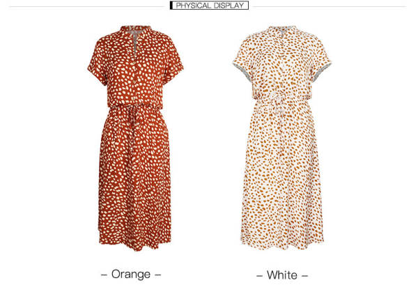 Vestido da Amazon para o verão de 2026 com mangas curtas