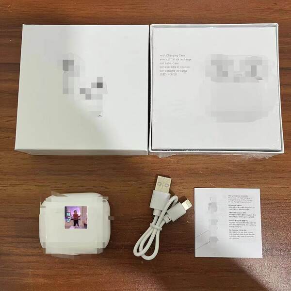 Headphones TWS Pro4 Blue tooth Earphone Wireless Earbuds hot