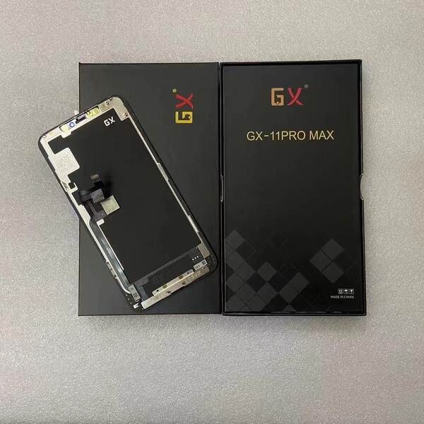 Para iPhone Apple Xs 11 12 13promax 14 OLED Telemóvel ecrã total GX