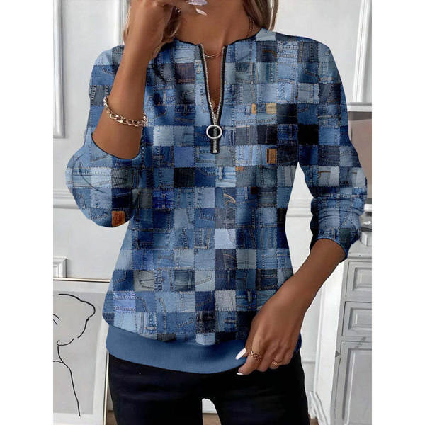 Outono Novo Modelo Europeu e Americano Lingerie Feminino T-Shirt Pós-Símia Vintage Camiseta Desportiva