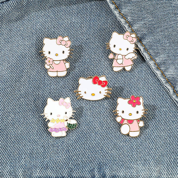Broche de Gato de Metal