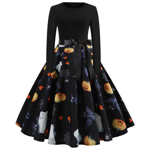 Vestido de neve com flores de inverno