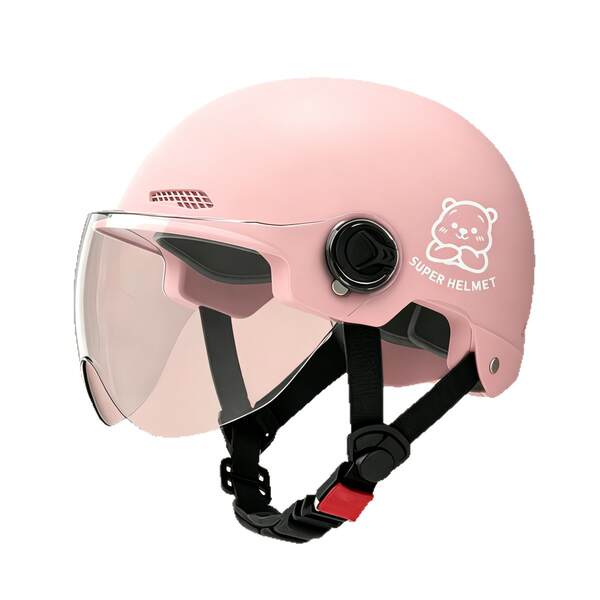 Novo modelo nacional 3C certificado capacete elétrico para motocicletas masculino e feminino quatro temporadas chapéu de segurança geral para adultos semicondutores