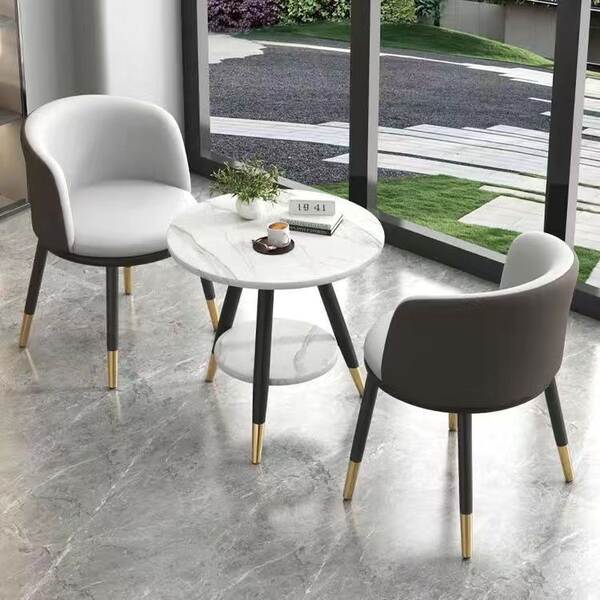 Balcão Cadeiras de mesa de lazer Red Red Red simples barato moda cadeira de vento nórdica cadeira de mesa moderna combinação kit transfronteiriço
