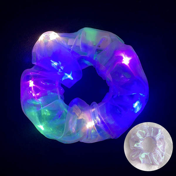 LED brilho do intestino grosso cabelo círculo di luz da noite cabelo brilho da luz da noite cabelo de cabelo da noite cabelo da fronteira cabelo