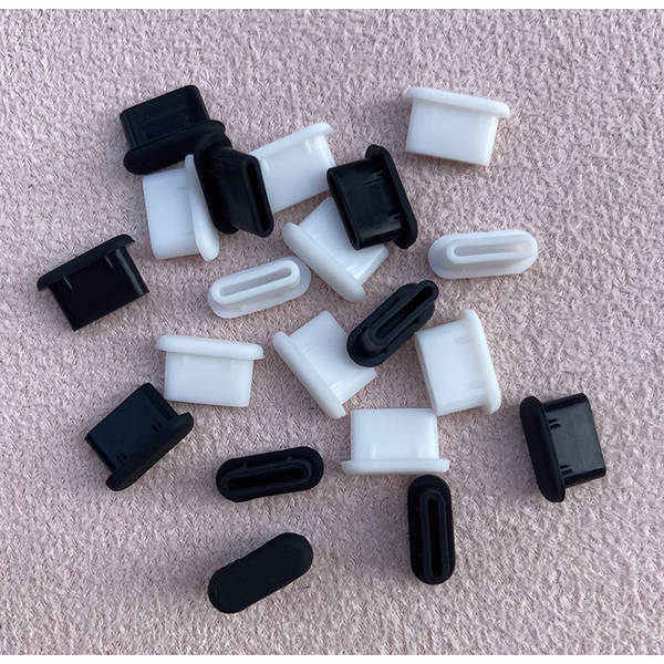 Tipec telemóvel silicone à prova de pó para Android C porta de carregamento Huawei Honor Oppo Xiaomi Vivo