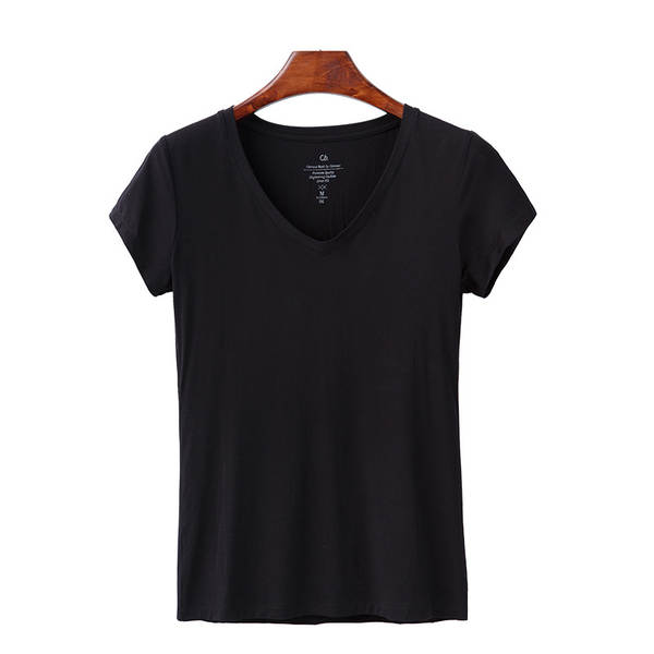 T-shirt feminino de pulso curto para o verão T-shirt feminino K242A