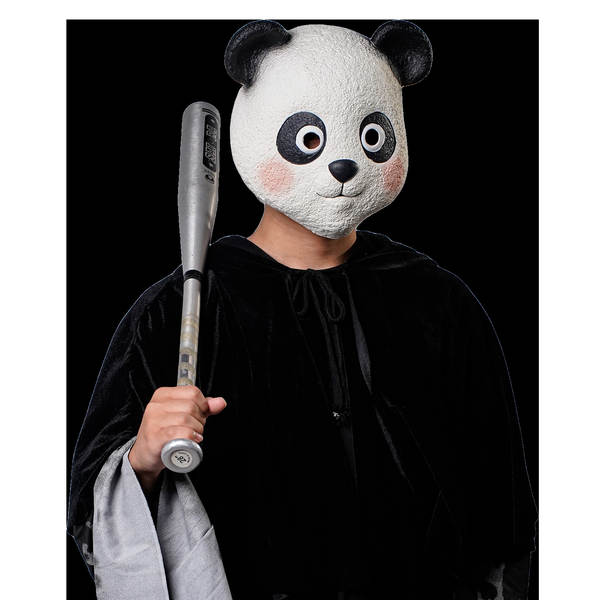 Halloween Crianças Personagens de Animação Vestir-se Panda Flores Máscaras Espetáculo Chapéu Animais Estranhos