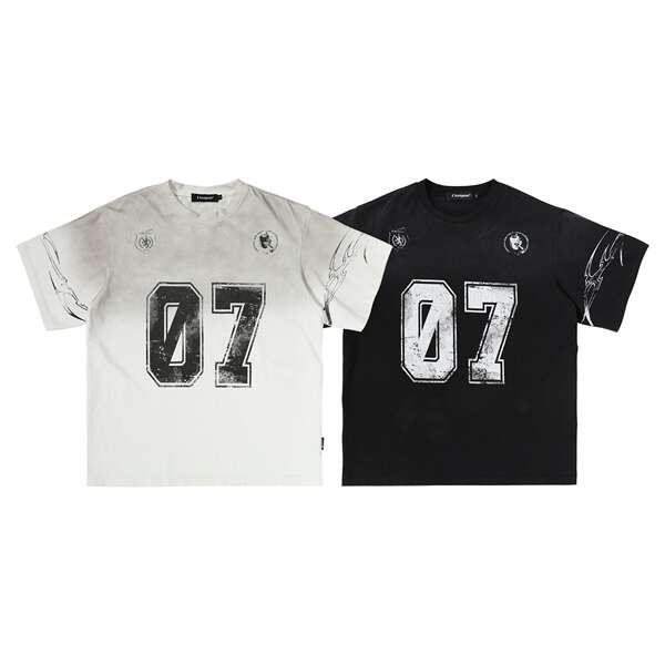 Camiseta masculina estampada curta