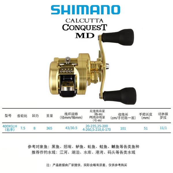 Shimano lança CQ Calcutta Conquest