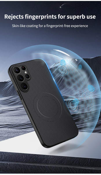 Aplicável a Samsung S26 telemóvel novo cartucho de fibra de carbono Samsung S26FE telemóvel de aspiração magnética A90