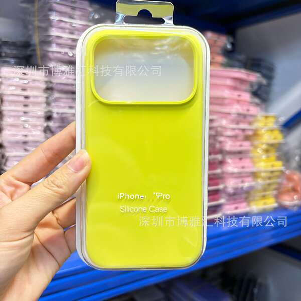 Aplicável ao iPhone 17 Pro Capa de silício líquido para celular Apple 17 Promax Capa de proteção de poros 17Air