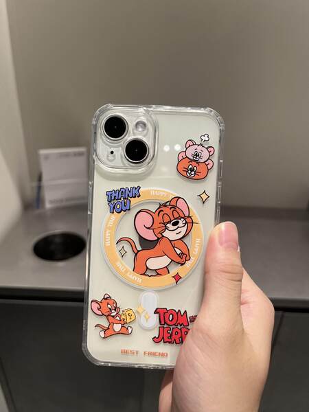 Cachorro e rato Apple 17 iPhone 17 Promax Protetor de ar do casal