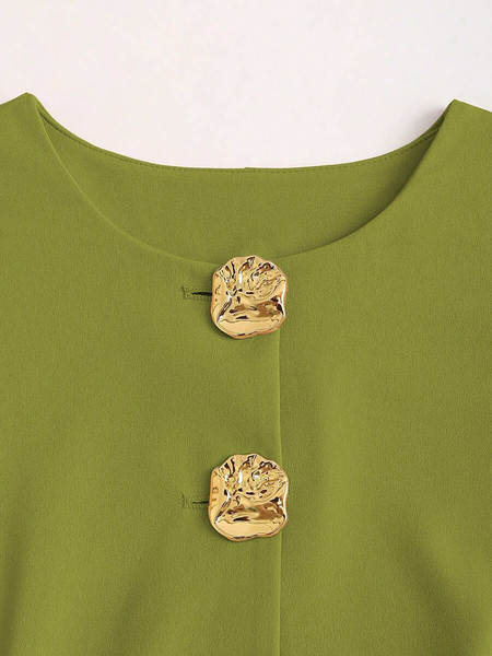 Vestido feminino da Amazônia, elegante e elegante