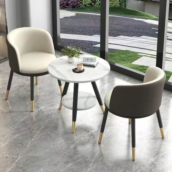 Balcão Cadeiras de mesa de lazer Red Red Red simples barato moda cadeira de vento nórdica cadeira de mesa moderna combinação kit transfronteiriço