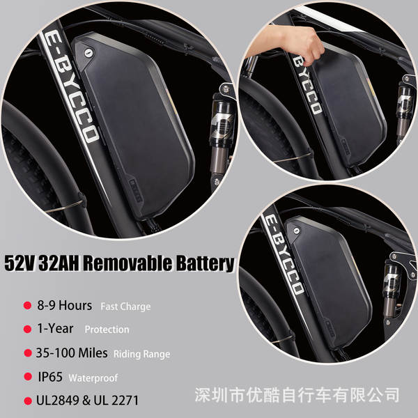 Fabricante atacado Ebycco bicicletas elétricas de dois motores 32AH 26 polegadas 7 velocidades gordura dupla mountain bike hidráulica