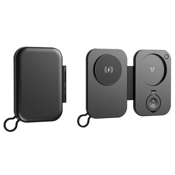 Novo carregador sem fio magnético de 15W tri-in-one para a fábrica de fones de ouvido do relógio do telemóvel da Apple