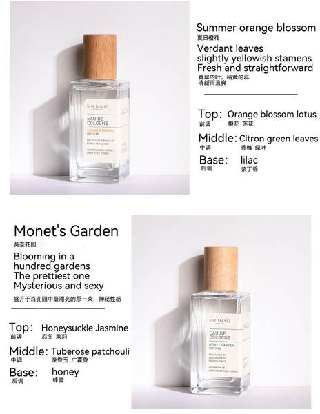 Perfumes de madeira turca 50ml senhora fresco natural durável Vietnã perfume de madeira
