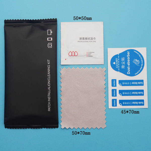 Kit de reparo de bordas brancas para película de celular