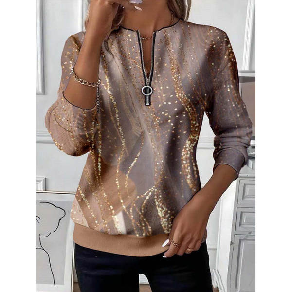 Outono Novo Modelo Europeu e Americano Lingerie Feminino T-Shirt Pós-Símia Vintage Camiseta Desportiva