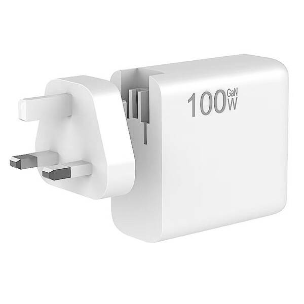100W Nitrogênio PD Carregador 100W Alta Potência Folding Foot Duplo USB+ Carregador Duplo PD 100W Carregador Direto