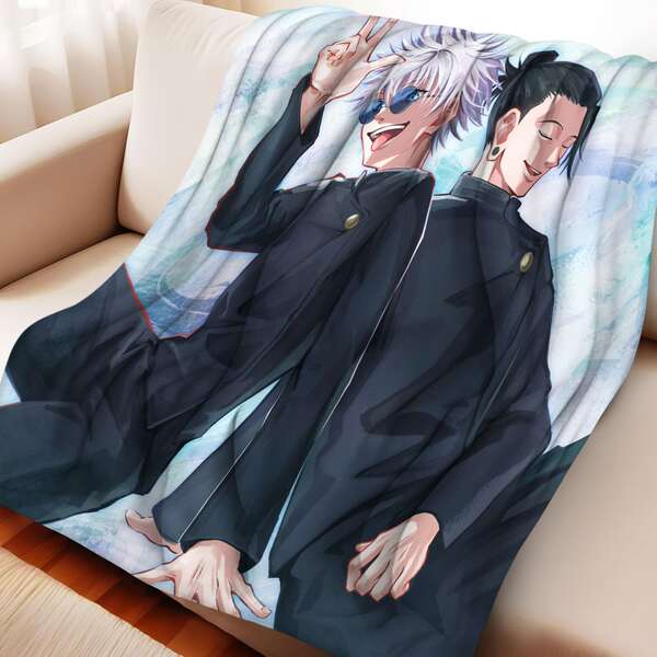 Jujutsu Kaisen Mágica Retorno Cobertura Franchise Espessado Outono Inverno Tapete Personagem Animação Impressão Meia-noite