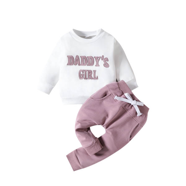 Conjunto de moletom infantil