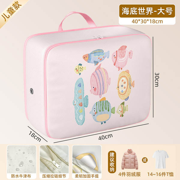 Bolsa de compressão para roupas