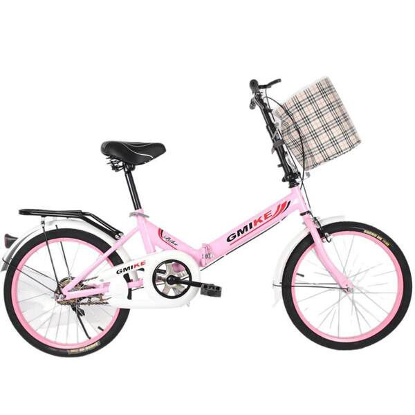 Carro dobrável de 20 polegadas para crianças e alunos do ensino médio e médio para adultos para bicicletas simples para fazer fábrica de origem de LOGO facilmente dobrável