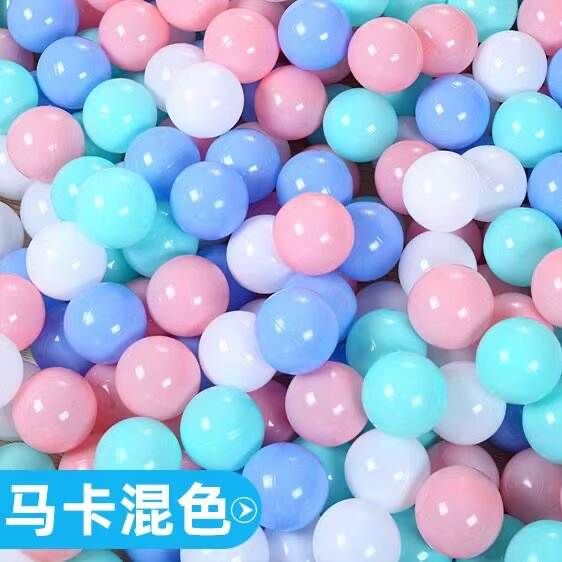 Colorido engrossado piscina de balão marinho macaron balão de ondas infantis jardim de brinquedos jardim de brinquedos para crianças
