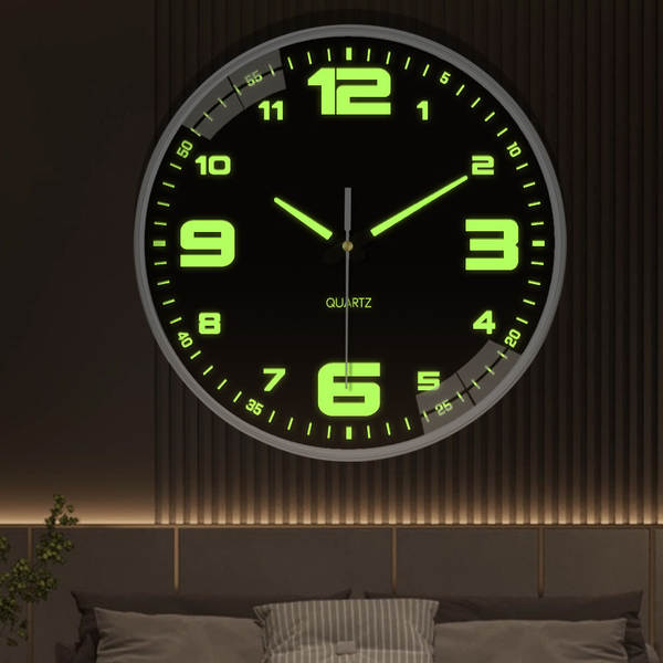 [8 polegadas 20cm] relógio da noite para a decoração da sala de estar da casa relógio de silêncio da moda transfronteiras comércio exterior atacado