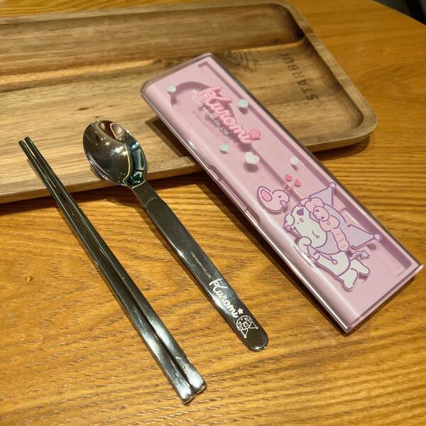 Conjunto de Talheres de Aço Inox 304 com Desenho de Cão