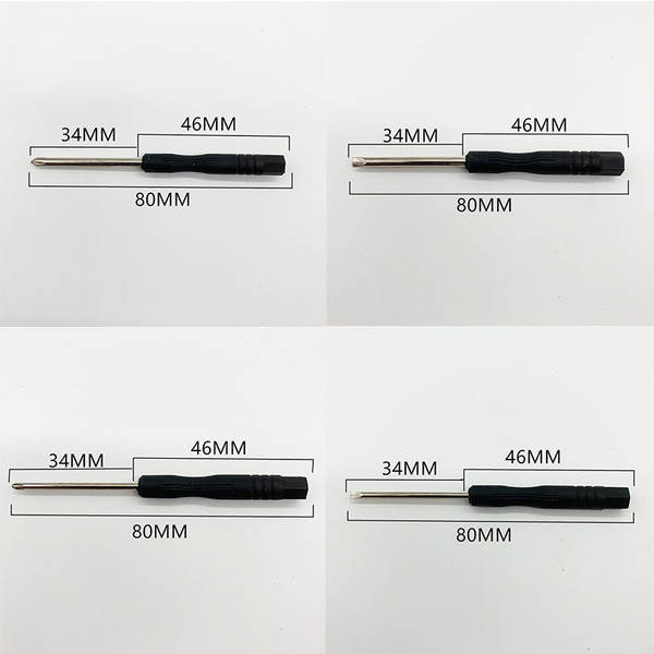 Chave de fenda miniatura 2mm e 3mm