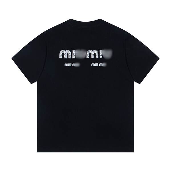 Camisa curta de manga com estampa de letra