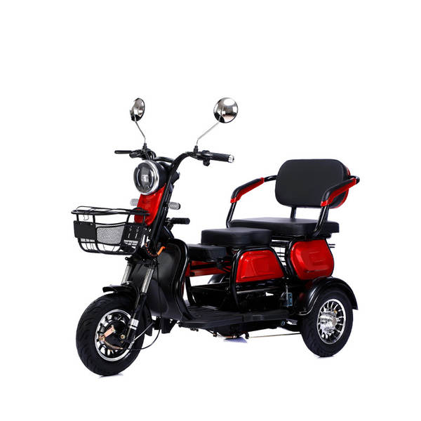 Carro elétrico de três rodas transfronteiriço para adultos para transportar bebês para crianças